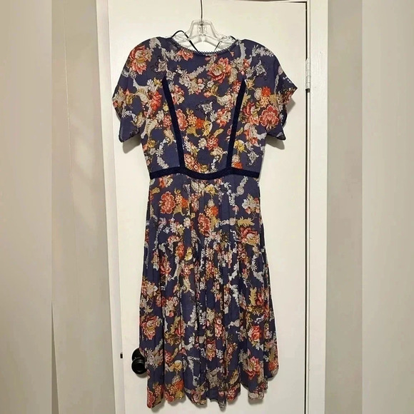 NWT Miss Me blue floral dress Size S - Picture 3 of 5
